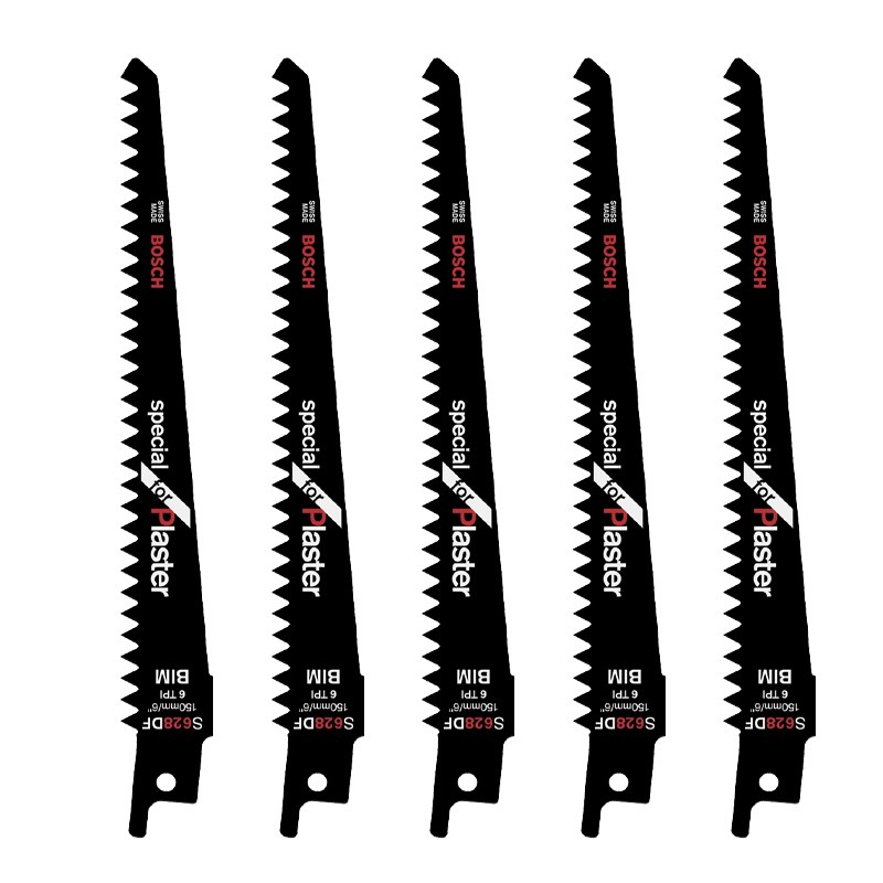 5 lames de scie sabre S 628 DF Special for Plaster Bosch 5 lames de scie sabre S 628 DF Special for Plaster Bosch