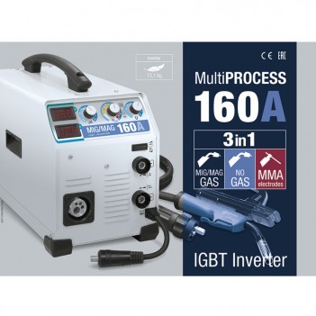 MIG / MAG 140A EASYMIG 160 Gys halbautomatisches Inverter-Schweißgerät