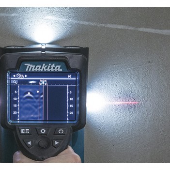 Scanner mural à accu 14,4V et 18V DWD181 Makita
