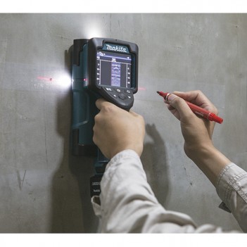 Scanner mural à accu 14,4V et 18V DWD181 Makita