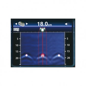 Scanner mural à accu 14,4V et 18V DWD181 Makita