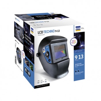 Schweißmaske LCD TECHNO 9/13 TRUE COLOR Gys