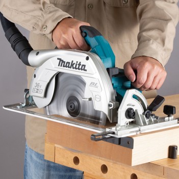 Akku Handkreissäge 85 mm Ø 235 mm 2x18V AWS DHS901 Makita