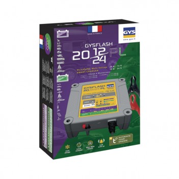 Chargeur GYSFLASH 20.12/24 PL Gys