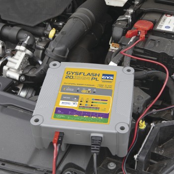 Chargeur GYSFLASH 20.12/24 PL Gys