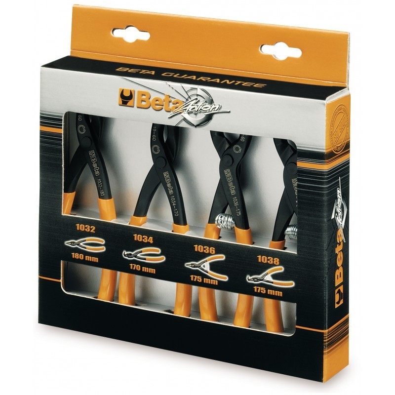 Jeu de 4 pinces pour circlips Beta 1031/S4 Jeu de 4 pinces pour circlips Beta 1031/S4