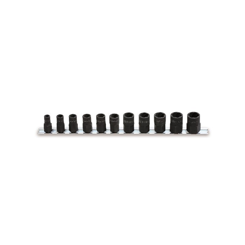 Ausdrehersatz für beschädigte Muttern mit Vierkant 3/8" 1/2" Beta 1428/SB11 Ausdrehersatz für beschädigte Muttern mit Vierkant 3/8" 1/2" Beta 1428/SB11