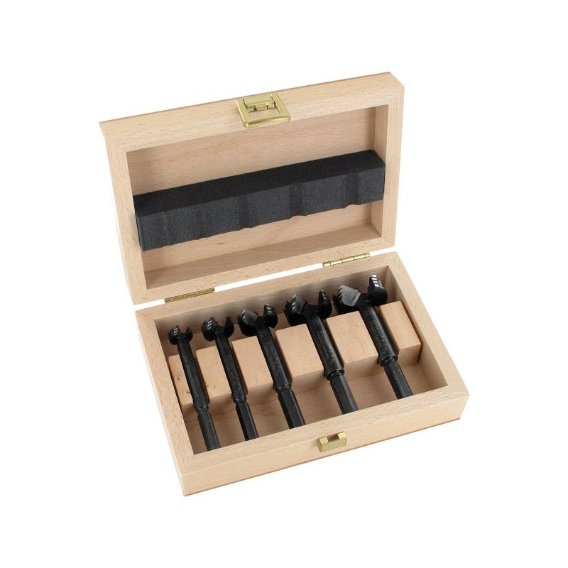 Coffret de 5 mèches Forstner Famag Bormax