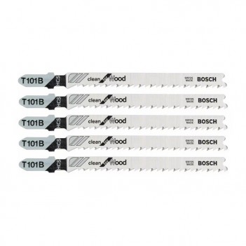 Lames de scie sauteuse T 101 B Clean for Wood Bosch