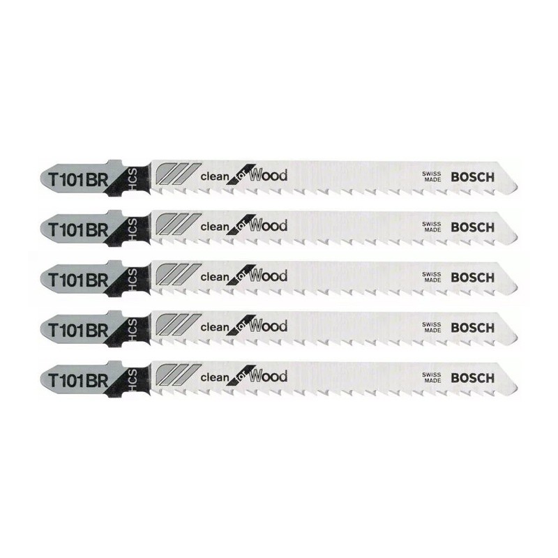 Lames de scie sauteuse T 101 BR Clean for Wood Bosch Lames de scie sauteuse T 101 BR Clean for Wood Bosch