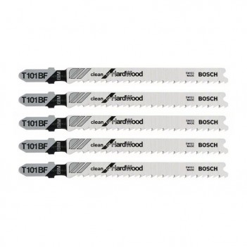 Lames de scie sauteuse T 101 BF Clean for Hard Wood Bosch