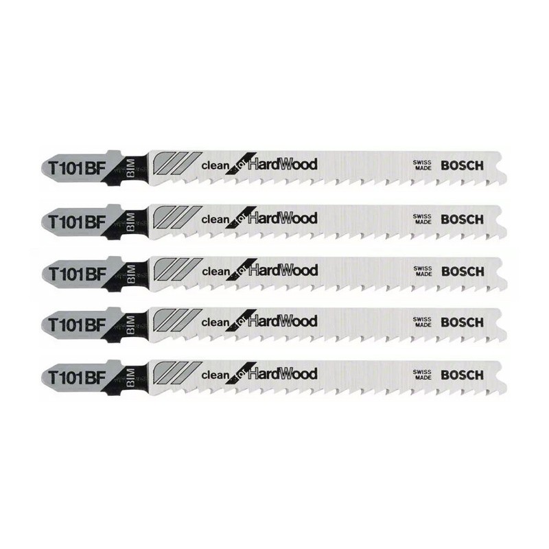 Lames de scie sauteuse T 101 BF Clean for Hard Wood Bosch Lames de scie sauteuse T 101 BF Clean for Hard Wood Bosch
