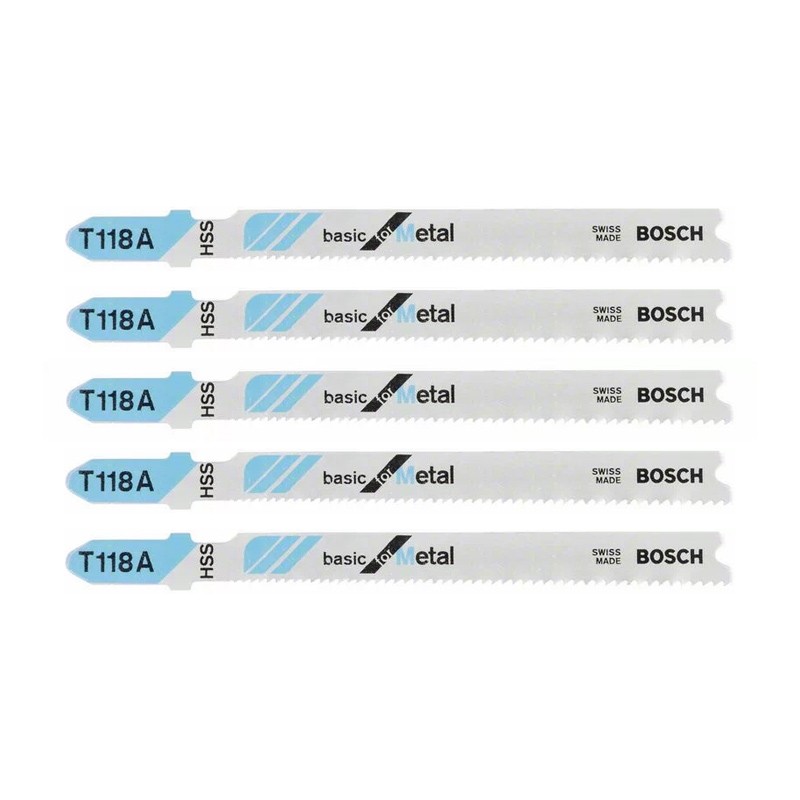 Stichsägeblätter T 118 A Basic for Metal Bosch Stichsägeblätter T 118 A Basic for Metal Bosch