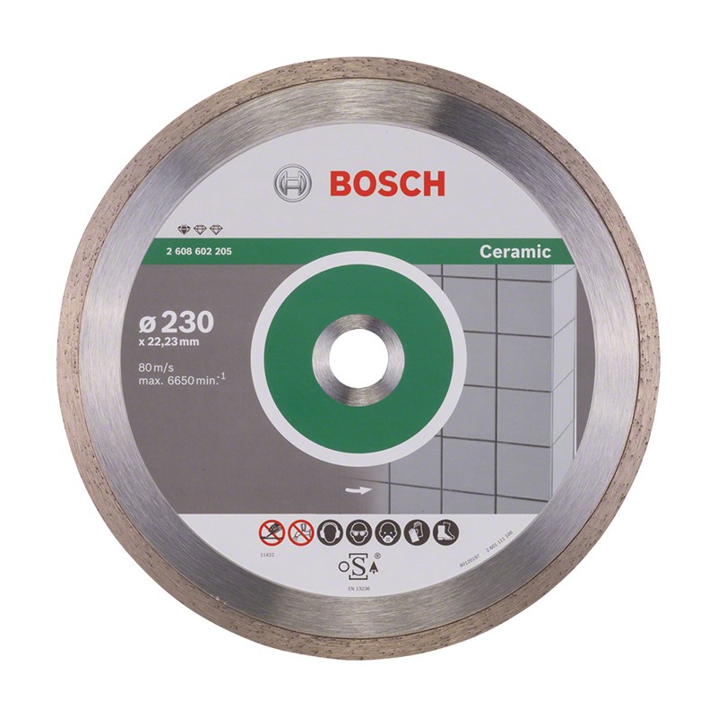 Disque à tronçonner diamanté 230 mm Standard for Ceramic Bosch Disque à tronçonner diamanté 230 mm Standard for Ceramic Bosch