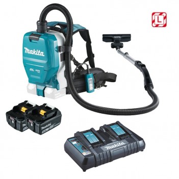 Rückentragbarer Staubsauger 2x18V + 2 Akku DVC261ZX11 Makita
