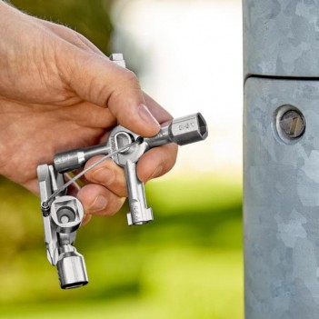 KNIPEX TwinKey Multifunktionsschlüssel