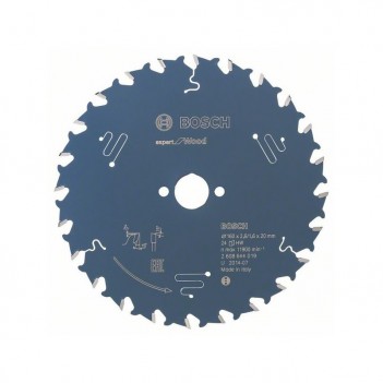 Kreissägeblatt Expert for Wood Bosch 24 160x20x2,6