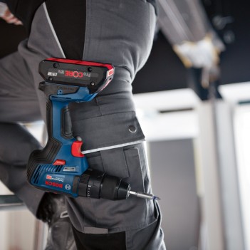 Perceuse à percussion GSB 18V-55 + Accessoires + 2 Accus Bosch
