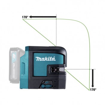 Kreuz Linienlaser + 4 Punkte grün 12V SK106GDZ Makita