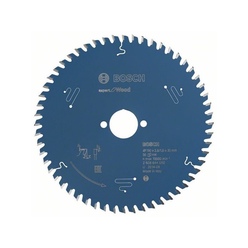 Lame scie circulaire Expert for Wood Bosch 56D 190x30x2,6