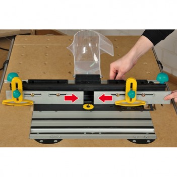 Butée de fraisage parallèle, pour MASTER cut 1500, 2500 et 2600 Wolfcraft