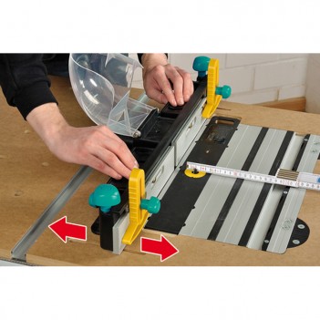 Butée de fraisage parallèle, pour MASTER cut 1500, 2500 et 2600 Wolfcraft