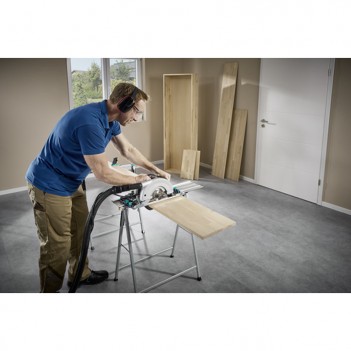 Rail de guidage FKS 145 pour scies circulaires électriques Wolfcraft