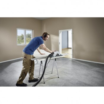 Rail de guidage FKS 145 pour scies circulaires électriques Wolfcraft