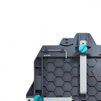 Rail de guidage FKS 145 pour scies circulaires électriques Wolfcraft