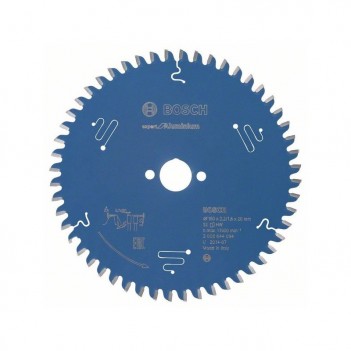 Kreissägeblatt Expert for Aluminium Bosch 52 160x20x2,2