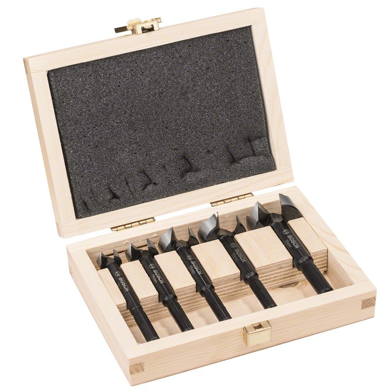Coffret 5 Mèches à façonner "Forstner" 15, 20, 25, 30, 35 mm Bosch