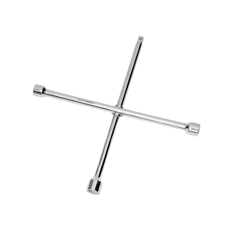 Clé en croix 17 x 19 x 22 mm x 1/2" pour voiture Kraftwerk