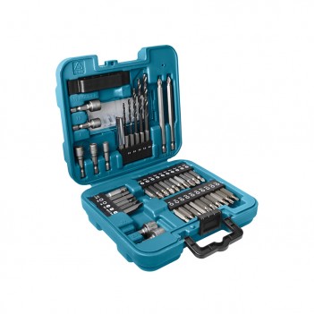 42-teiliges bohrer-und bitset mit 1/4" sechskantschaft Makita
