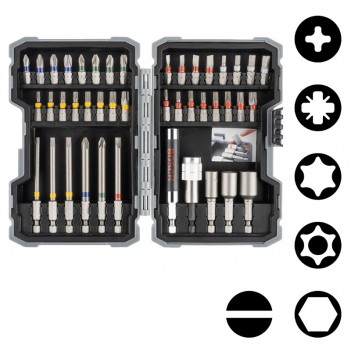3-teilige Sets mit Schrauberbits und Steckschlüsseln, Extra Hard Bosch