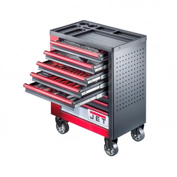 Werkstattwagen 1/4" + 3/8" + 1/2", 318-tlg. TT-318 Jet