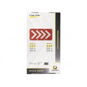 Flèche lumineuse LED FP36 K-SIGN 36 LED rouges Prolutech
