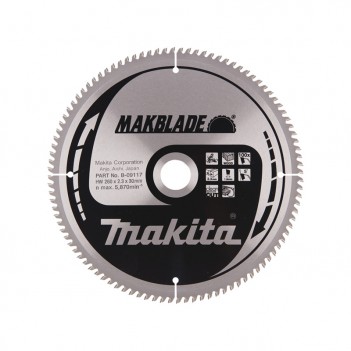 Sägeblatt 260/30 100 Zähne für Gehrungssäge B-09117 Makita