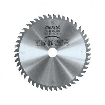 Sägeblatt 165/20 48 Zähne für SP6000 B-07353 Makita