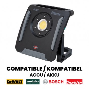 Projecteur LED Portable Hybrid MULTI 6050 MH, 6200lm, IP65 Brennenstuhl