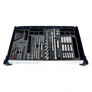 Servante Jet+4 avec 8 tiroirs et 20 modules Facom