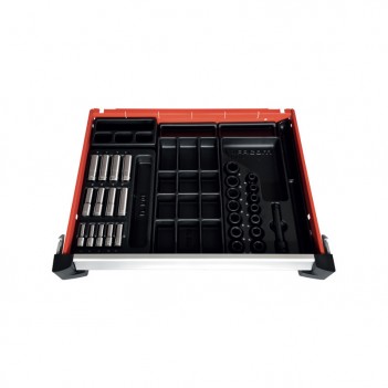 Servante Jet+3 avec 9 tiroirs et 21 modules Facom