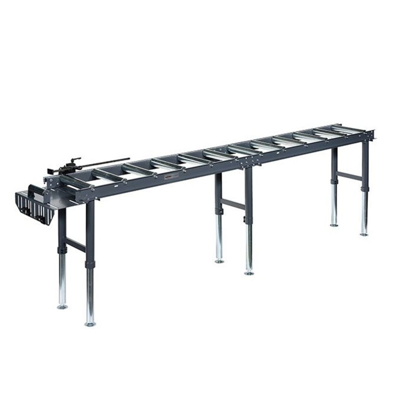 Längenmessbahn mit Skala und Längsanschlag-Vorrichtung für Bandsäge Alduro