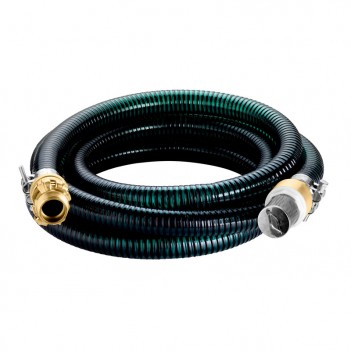 Set de flexible d’aspiration laiton 1'' 4 ou 7 m Metabo