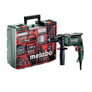 Schlagbohrmaschine mit Zubehör SBE 650 SET Metabo