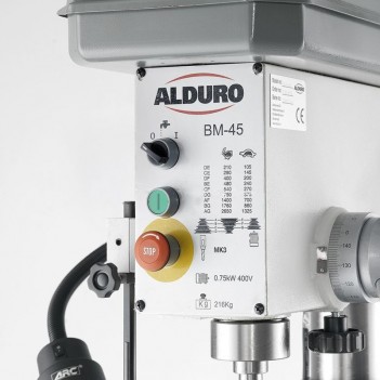 Perceuse à colonne BM-45 400V Alduro