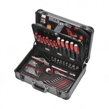 Coffret d'outils en ALU, 118 outils pour le bois 1/4’’ + 3/8’’ Y-118WB Jet