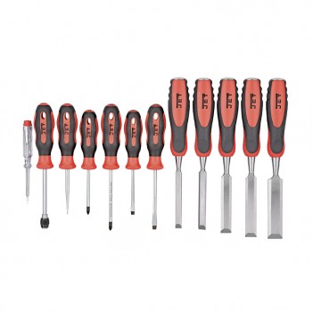 Coffret d'outils en ALU, 118 outils pour le bois 1/4’’ + 3/8’’ Y-118WB Jet