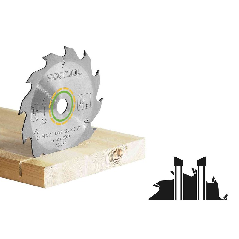 Kreissägeblatt WOOD STANDARD HW 210x2,6x30 W18 Festool
