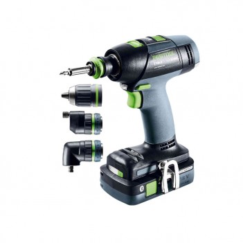 Akku-Bohrschrauber T 18+3 HPC 4,0 I-Set Festool