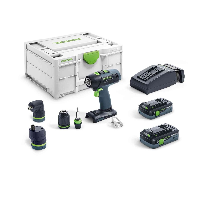 Perceuse-visseuse sans fil T 18+3 HPC 4,0 I-Set Festool Perceuse-visseuse sans fil T 18+3 HPC 4,0 I-Set Festool